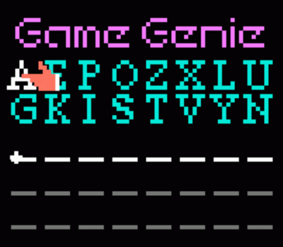 Game genie emulator snes